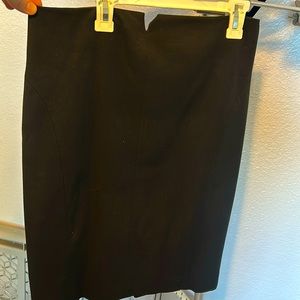 Express size 8 black pencil skirt